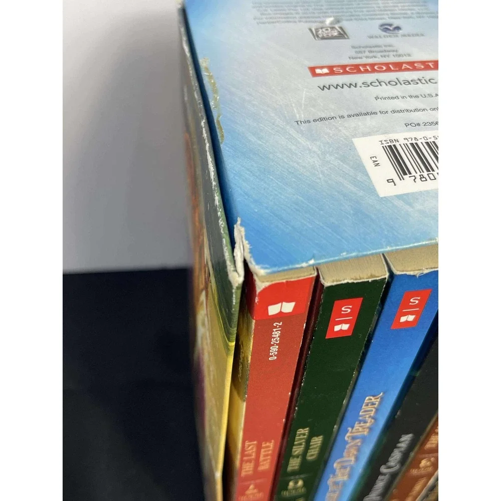 The Chronicles of Narnia Box Set 7 Books‎ C.S. Lewis Scholastic Paperback